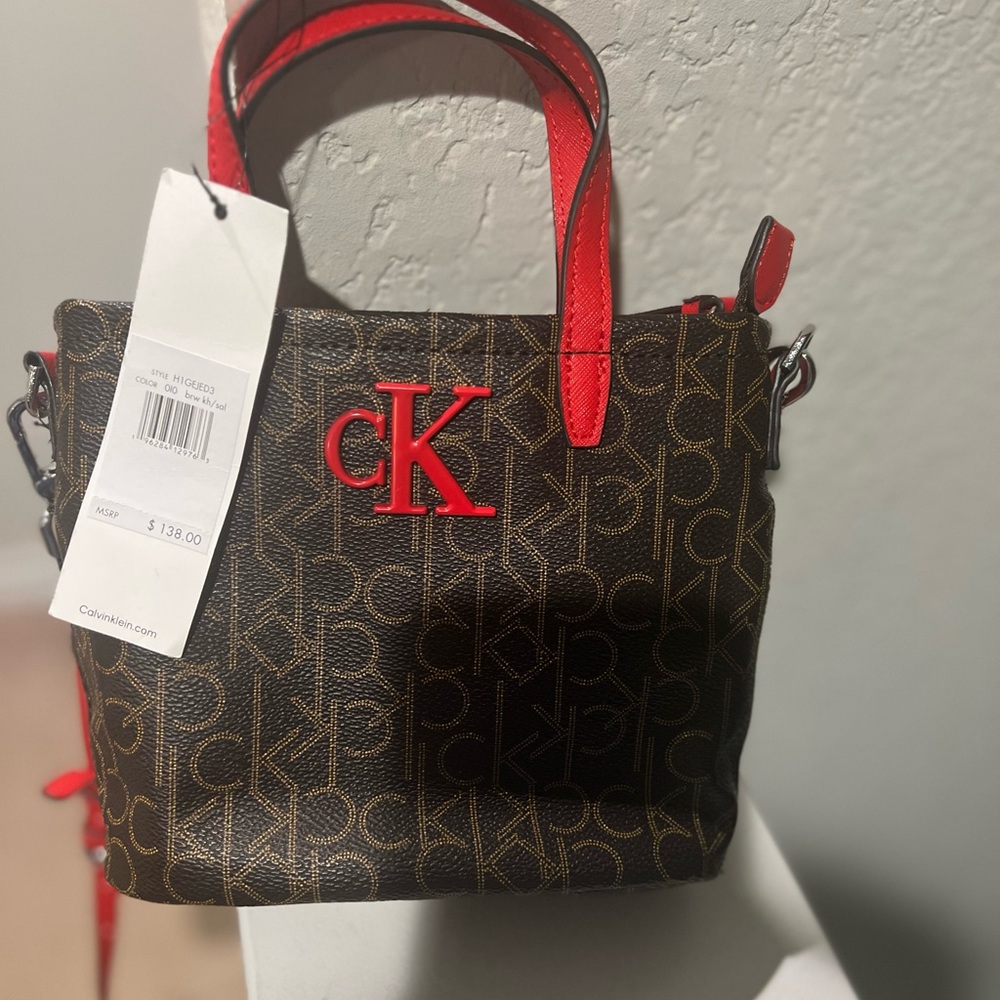 Brand New Calvin Klein Mini Cross Body Purse